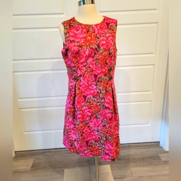Cato Dresses & Skirts - CATO FLORAL  SHEATH  DRESS SLEEVELESS  SIZE 12